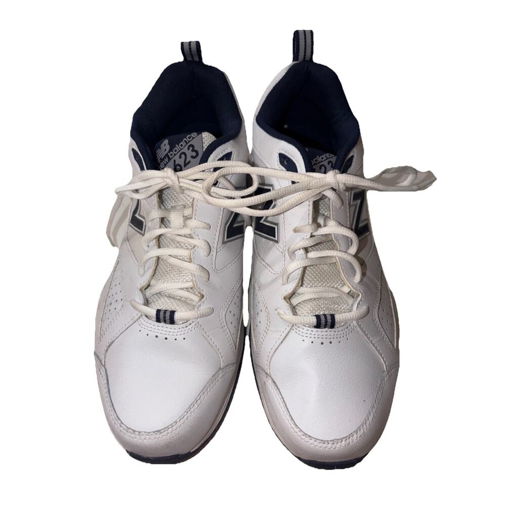 New Balance Mens 623 V3 MX623WN3 White Casual Shoes Sneakers Size 11 4E Clean